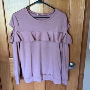 Cold shoulder top by Brigitte Brianna